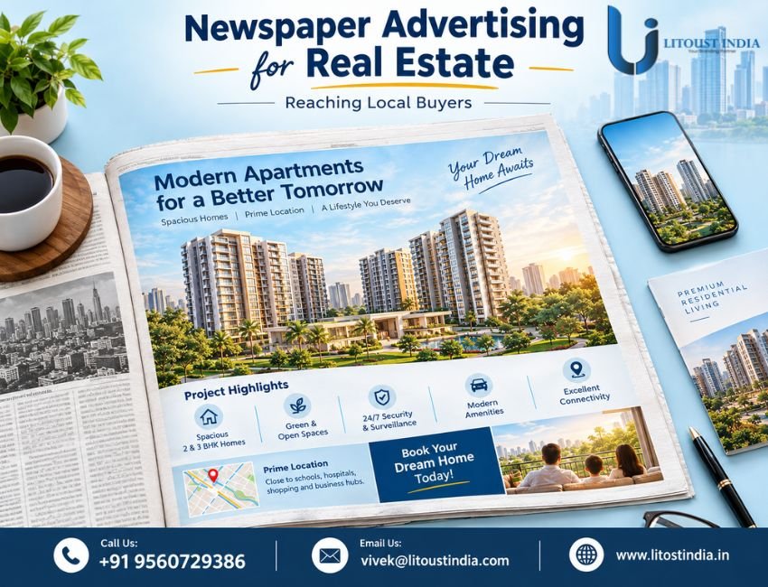Newspaper Advertising for Real Estate: How Property Brands Reach Local Buyers